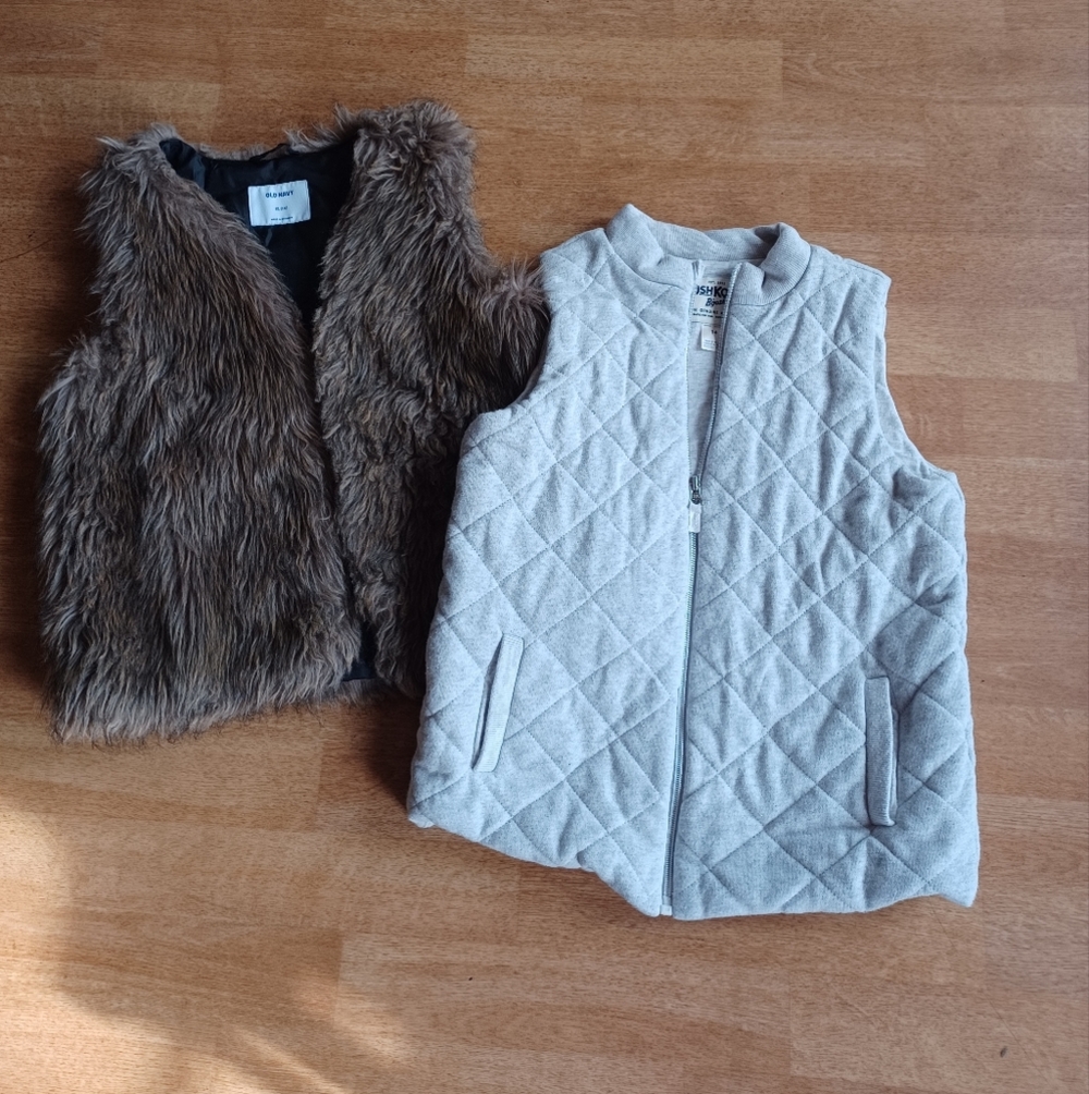 Vest Oshkosh and old Navy girls size 14